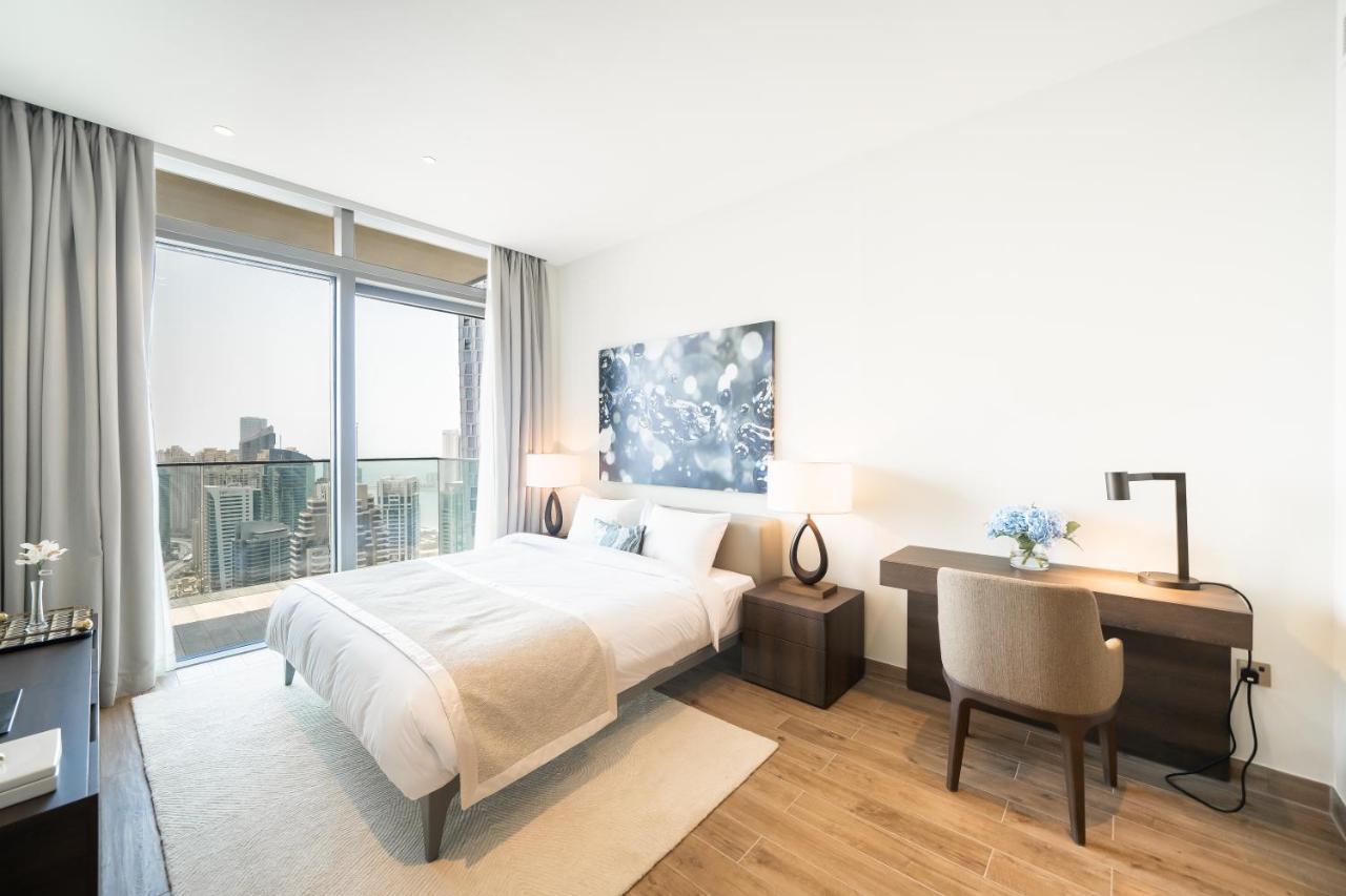 Luton Vacation Homes - Marina View & Luxury 1Br - Jumeirah Living Marina Gate Tower 3 - 54Ab49Ab36Ab 迪拜 外观 照片