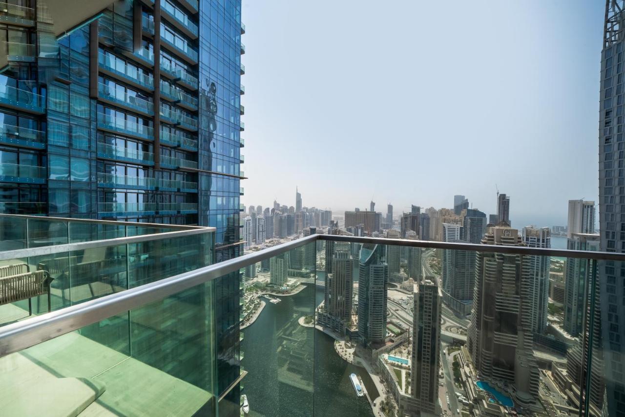 Luton Vacation Homes - Marina View & Luxury 1Br - Jumeirah Living Marina Gate Tower 3 - 54Ab49Ab36Ab 迪拜 外观 照片