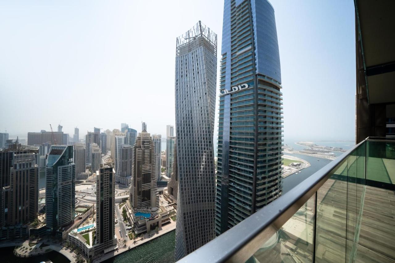 Luton Vacation Homes - Marina View & Luxury 1Br - Jumeirah Living Marina Gate Tower 3 - 54Ab49Ab36Ab 迪拜 外观 照片
