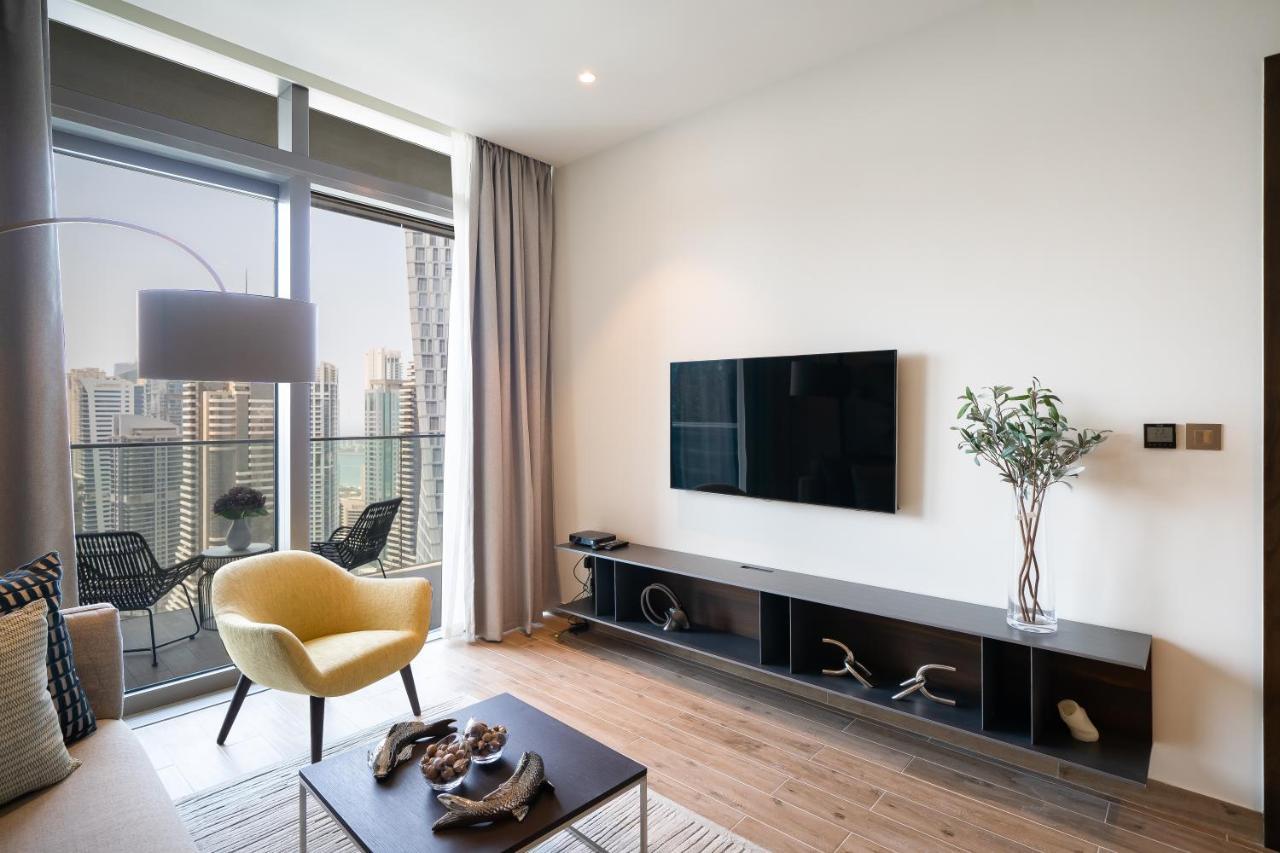 Luton Vacation Homes - Marina View & Luxury 1Br - Jumeirah Living Marina Gate Tower 3 - 54Ab49Ab36Ab 迪拜 外观 照片