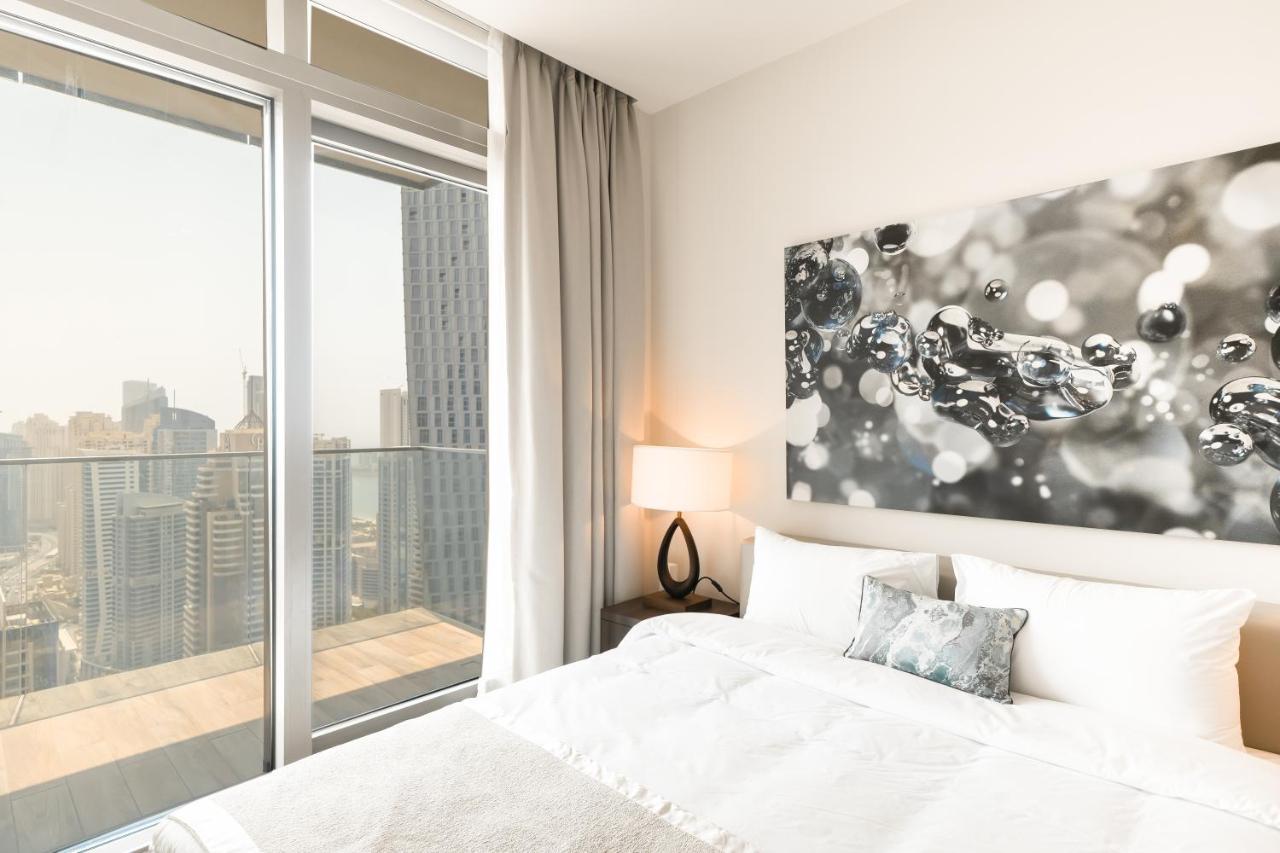 Luton Vacation Homes - Marina View & Luxury 1Br - Jumeirah Living Marina Gate Tower 3 - 54Ab49Ab36Ab 迪拜 外观 照片