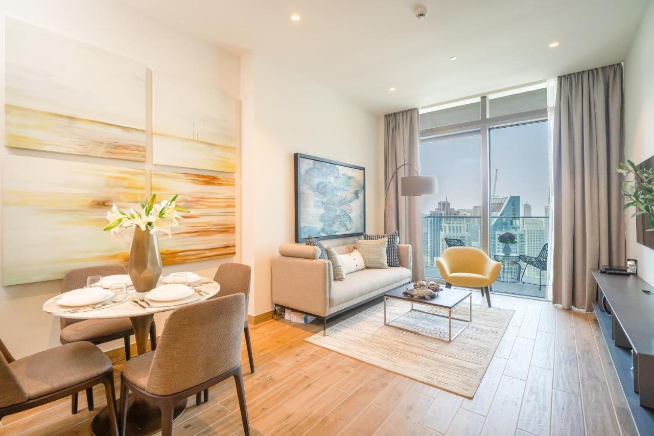 Luton Vacation Homes - Marina View & Luxury 1Br - Jumeirah Living Marina Gate Tower 3 - 54Ab49Ab36Ab 迪拜 外观 照片
