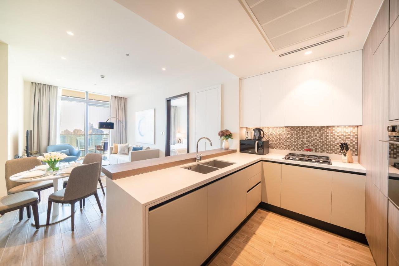 Luton Vacation Homes - Marina View & Luxury 1Br - Jumeirah Living Marina Gate Tower 3 - 54Ab49Ab36Ab 迪拜 外观 照片