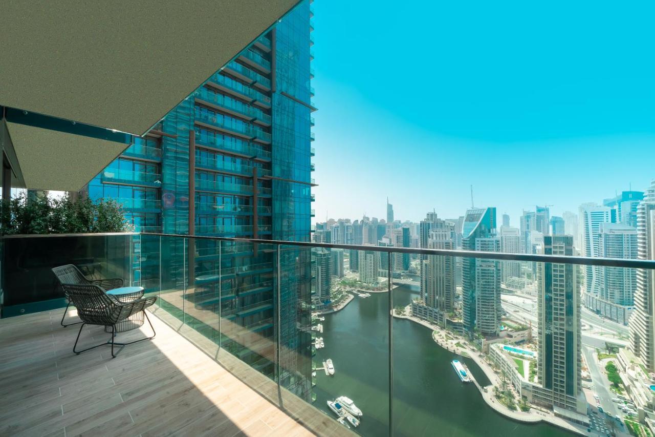 Luton Vacation Homes - Marina View & Luxury 1Br - Jumeirah Living Marina Gate Tower 3 - 54Ab49Ab36Ab 迪拜 外观 照片